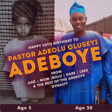 Enoch adejare adeboye (born 2 march 1942) is a nigerian pastor, general overseer of redeemed christian church of god in lagos. Oremosu Ademola A On Twitter Happy Birthday Pastor Adeolu Adeboye