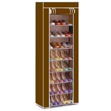 Choose from contactless same day delivery, drive up and more. Dustproof 10 Tier Shoes Cabinet Storage Organiser Shoe Rack Stand Holds 27 Pairs Black For Sale Online Ebay
