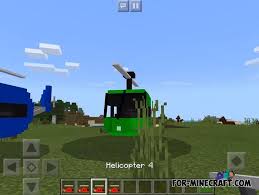 It requires fuel and you need control it. Heli Addon For Minecraft Pe 1 12 0 13