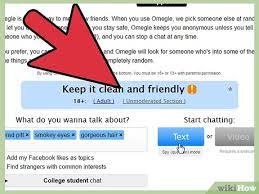We collected and tested the best random video chat sites like chatrandom, bazoocam, camzap and many omegle. How To Chat With Girls Only On Omegle 4 Steps With Pictures