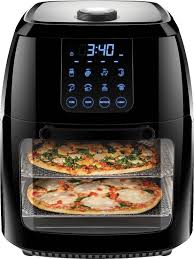 Chefman 6l Digital Air Fryer Dehydrator Rotisserie Combo Black Black Rj38 6 Rdo Best Buy In 2020 Air Fryer Recipes Air Fryer Convection Oven