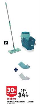 « patrimoine pour tous ». Offre Kit Balai Clean Twist Leifheit 30 De Remise Immediate Chez Auchan