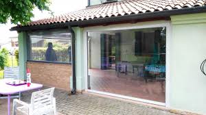 Prodotti 707925 prodotti per porticati in muratura. Chiusura Per Portico Con Teli Pvc Trasparente Zilvetti Tendaggi Di Zilvetti Alberto C S N C