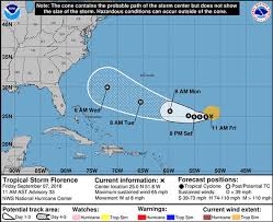 Hurricane Florence Tracker Florence To Restrengthen