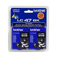 I'm trying to install the driver with network settings, but i cannot locate a network connected brother machine and completethe driver installation. Brother Ink Black Pack Lc47bk Inks And Ribbons Macrotronics Computer Store