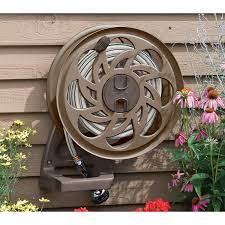 The best automatic garden hose the automatic garden hose reel will pull the hose back in, all on its own. Suncast Plastic Wall Mounted Hose Reel Reviews Wayfair