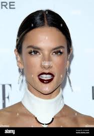 Alessandra Ambrosio attending the 'ELLE Women in Hollywood Awards' in Los  Angeles Stock Photo