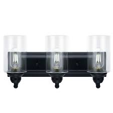 While this lighting fixture is beautiful, we decided to hang it with the shades down. 3 Light Vanity Light Fixture Modern Clear Glass Shades Lighting Black Dining Room Lighting Fixtures 3 Light Buy Online In Guyana At Guyana Desertcart Com Productid 163425094