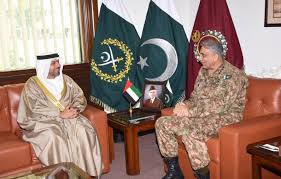 He has been honoured as the colonel commandant of the armored corps, regiment of artillery, corps of engineers, colonel of the. Uae Ambassador Meets Pakistan S Chief Of Army Staff News Emirates24 7
