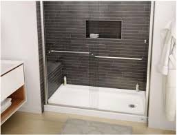 Two Affordable Porcelain Finish On Steel Shower Bases From Bootz Starting At 159 At Home Depot Shower Renovation Home Depot Bathroom Shower Pan