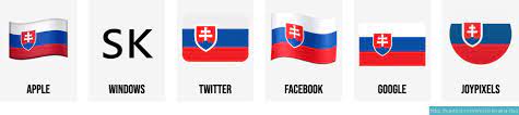 Von 1918 bis 1993 gab es eine gemeinsame republik der tschechen und slowaken. Flag Of Slovakia Emoji