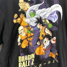 This rad tee has a crew neck, short sleeves, and a custom graphic inspired by the japanese animated series on the front. Unknown Shirts Vintage Dragon Ball Z T Shirt Poshmark