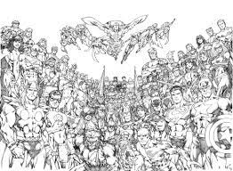 justice league avengers 마블 coloriage pie oiseaux