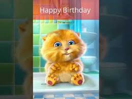 Happy Birthday Cat Saying Birthday Wishes Happy Birthday To You Youtube Birthday Songs Happy Birthday Cat Funny Happy Birthday Song