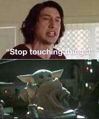 Baby Yoda On Instagram My Mom Taking Me To Target For More Follow Baby Yodamemes Babyyoda Yoda Star Yoda Funny Star Wars Jokes Funny Star Wars Memes