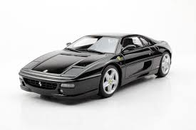 Its full body undertray was highlighted as a performance benchmark upon release and orders piled in faster than ferrari could fill them. Top Marques Collectibles Ferrari F355 Berlinetta 1 18 Black Top96c