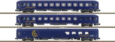 Set lůžkových vozů wlabmz173.1 / wlabmz173.1, db nachtzug, červená/bílá, vi. Ausverkauft L S Models 79002 Personenwagen Set 3 Tlg City Night Line Db Ag Spur N Online Kaufen Bei Modellbau Hartle