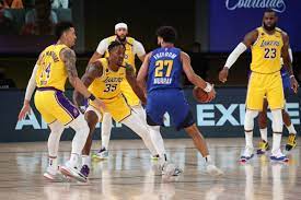 The lakers and nuggets meet in the western conference finals. Lakers Vs Nuggets Final Score L A Destroys Denver To Take 1 0 Lead Silver Screen And Roll
