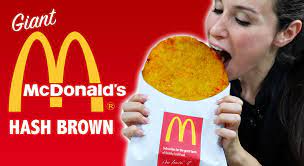 Diy Giant Mcdonald S Hash Brown Recipe Hashbrowns Food Processor Recipes Junk Food