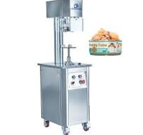 Semi Automatic Oval Can Double Seaming Square Pet Canned Food Sardines Tuna Fish Oval Tin Can Canning Sealer Machine