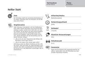 Wie komme ich vom rahmenlehrplan zur einzelnen. Trainingsspiel Heisser Stuhl