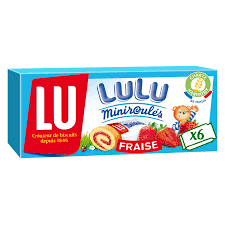 Gateaux Fraises Lulu De Lu La Boite De 6 150 G A Prix Carrefour Gateau Fraise Fraise Barre Chocolat