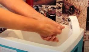 australia  teal portable sinks
