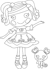 All lalaloopsy coloring pages are free and printable. Printable Lalaloopsy Coloring Pages Coloringme Com