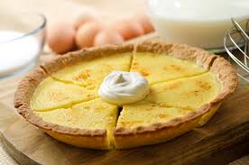 It's a very simple pie made from scalded milk, eggs, vanilla, sugar and a little salt. The Internet Is Obsessed With This Old Fashioned Custard Pie Recipe One Country