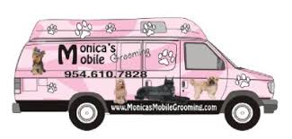 Mobile pet spa works at the convenience of our customer's home by appointment or in a case of an emergency, our client can always rely on us, even after hours or on weekends if we are not busy grooming. Monicas Mobile Grooming 954 610 7828