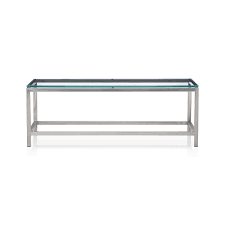 Dune round coffee table with pebbled glass options. Pin On Furniture