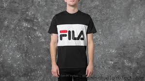 Adidas Clothing Size Chart Fila Day Tee Black Bright White