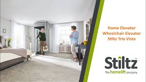 The stiltz is a line of residential elevators that you would want to install in your home. Stiltz Lifts Home Wheelchair Elevator Stiltz Trio Vista Youtube