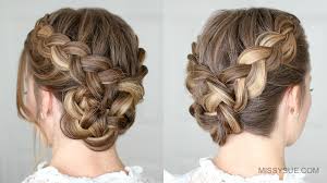 Or, maybe you're all of these, depending on the day/weather/your horoscope for the day? Dutch Braided Bun Missy Sue