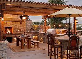 View rustic kitchens designed by the best rustic interior designers. Dreamy Rustic Outdoor Kitchen Blurmark