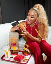A user wrote, 'the saweetie mcdonald's meal finna have people on the toilet for days'. Nqxtsbyhrievmm