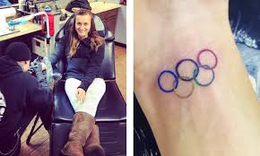 Gymnastics quotes gymnastics pictures gymnastics tattoo gymnastics funny gymnastics yoga tattoos body art tattoos tatoos female hand tattoos thumb tattoos wrist tattoos girls. Why It Took Me 10 Years To Get A Tattoo Of The Olympic Rings College Gym News