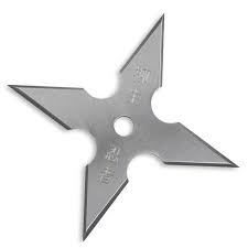 Four Point Throwing Star Throwing Stars Shuriken Ninja Star