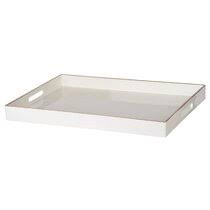 It is a deep dark walnut fairly large in size. Wayfair Extra Large Decorative Trays You Ll Love In 2021