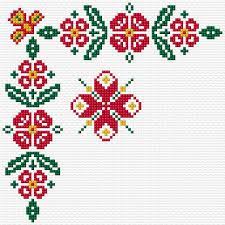 These stitches allow you to turn the corner and leave it square. Easy Cross Stitch Corner Designs Novocom Top