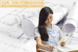 Berlatih soal ujian sim a umum terbaru dan kunci jawaban. Soal Dan Pembahasan Konsep Dan Aturan Dalam Gambar Teknik Dunia Elektro