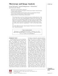 Make sure that the package contains the above items. Pdf Microscopy And Image Analysis