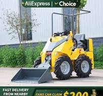 Huayee Higher Fuel Efficiency Ultra-Low Emission Attachments International Steer Skid Loader