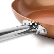 Maybe you would like to learn more about one of these? Pfoa Free Skillet Heavy Duty Tempered Glass Lids 9 Pc Set Copper Frying Pan With Lids And Spoons Non Stick Chef Pan 8 10 12 Oven Dishwasher Safe 3 Pans 3