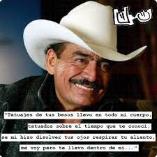 Tatuajes Joan Sebastian Joan Sebastian Spanish Music Music Quotes