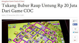 Berikut adalah cara paling mudah untuk membeli gems clash of clans menggunakan pulsa xl, indosat dan telkomsel. Art S 7 Cara Mendapatkan Uang Dari Game Coc Main Gamenya Facebook