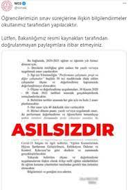 Uzaktan eğitim sürecinde sınavlar nasıl olacak, sınavlar ertelenecek mi? Sinavlar Ertelendi Mi Okul Sinavlari Nasil Yuz Yuze Mi Nasil Olacak