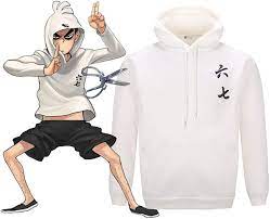Amazon.com: Cos-Animefly Anime Scissor Seven Killer Seven White Hoodie  Costume Pullover Hooded Sweatshirt Halloween Adult Outfit : Clothing, Shoes  & Jewelry