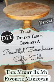 A coffee table is the focus of any living room furniture layout and creates the perfect spot for entertaining. Diy Upcycled Farmhouse Coffee Table Makeover Idea Coffee Table Farmhouse Diy Farmhouse Coffee Table Coffee Table Makeover