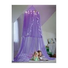 Led Purple Bed Canopy Play Star Lights Dorm Twinkle Net Princess Room Girls Purple Princess Room Girls Room Decor Princess Room